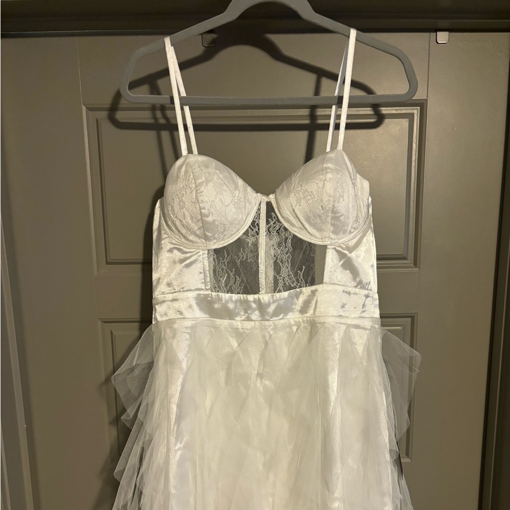 Lulu's Lace Textured Dress